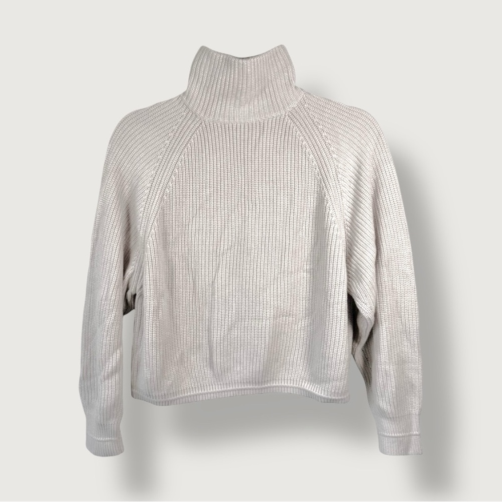Lululemon | XS | Ribbed Turtleneck Sweater | Grey | Minimalist | Casual | Cozy